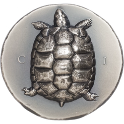 2020 $5 Cook Islands, TORTOISE - AWARD WINNING 1oz 999 Silver Coin