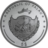 2021 $5 Palau - MAGICAL LAMP 1oz 999 SILVER Coin
